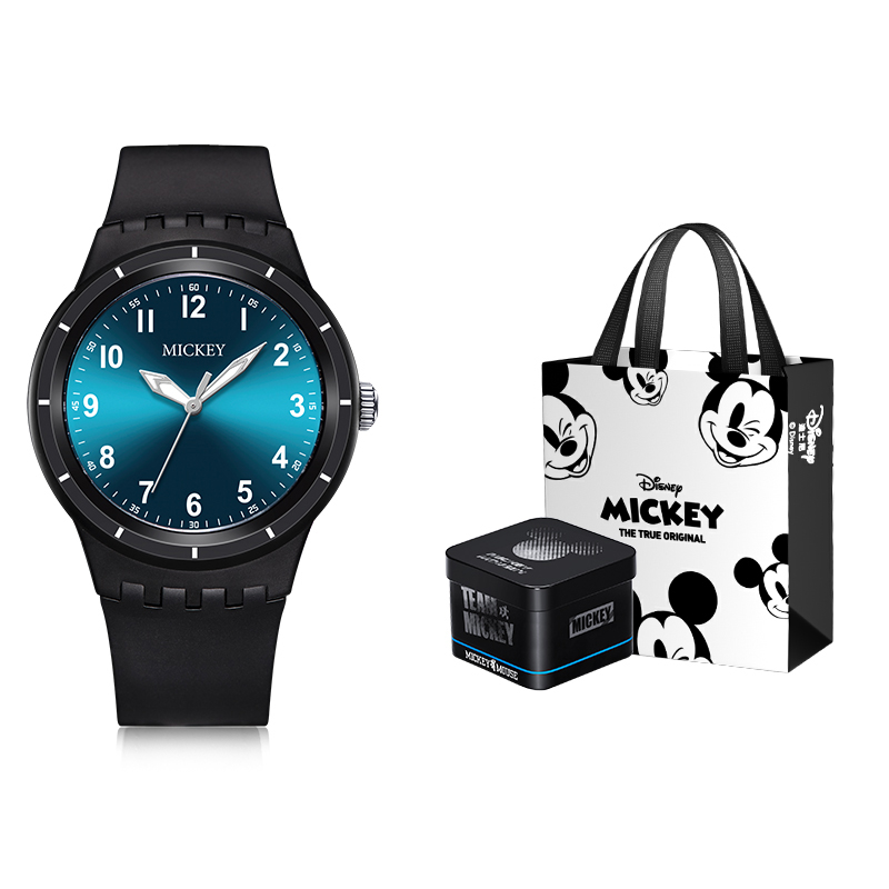 

Disney Часы Quartz Movement Watch Men's Watch White Dial, MK-12125 L[Disney Gift Box Set]