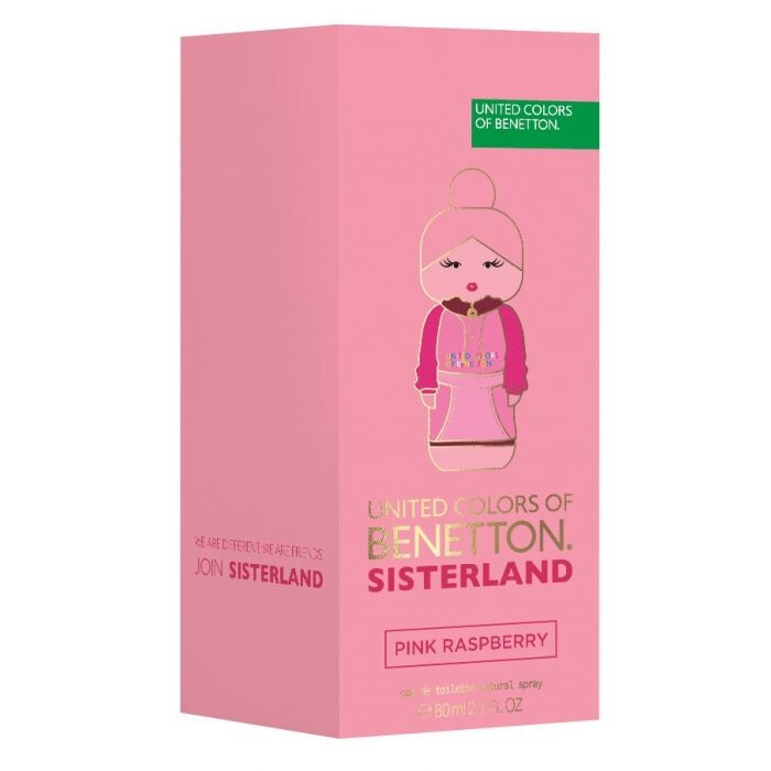 

Женская туалетная вода Sisterland Pink Raspberry EDT Benetton, 80 ml