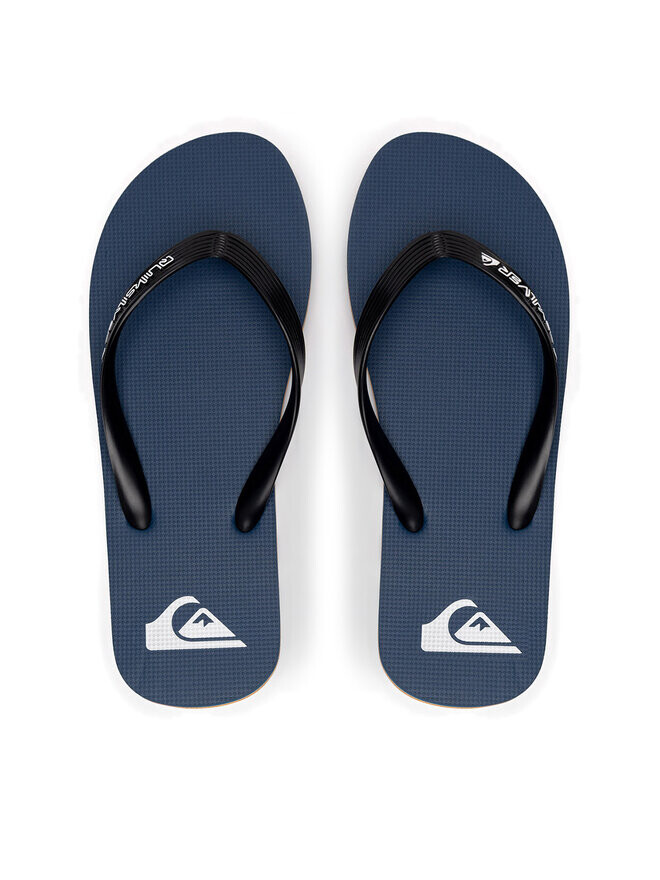 Шлепанцы на пальцах Quiksilver Chancletas MOLOKAI CORE AQYL101325 BYJ3, черный/темно-синий — фото 2