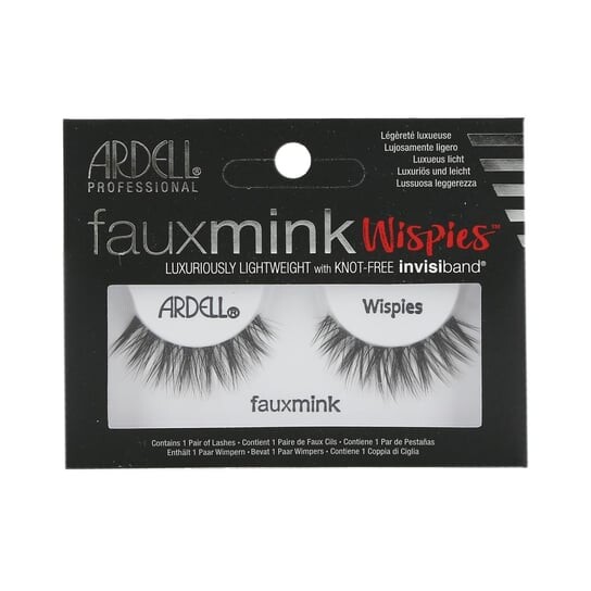 

Искусственная норка, накладные ресницы на полоске, 1 пара Ardell