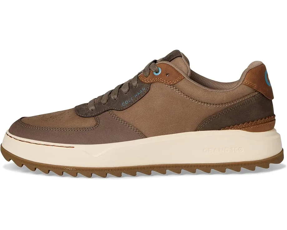 Кроссовки Cole Haan Grandpro Crossover Golf, Irish Coffee Nubuck/Ivory Waterproof — фото 4