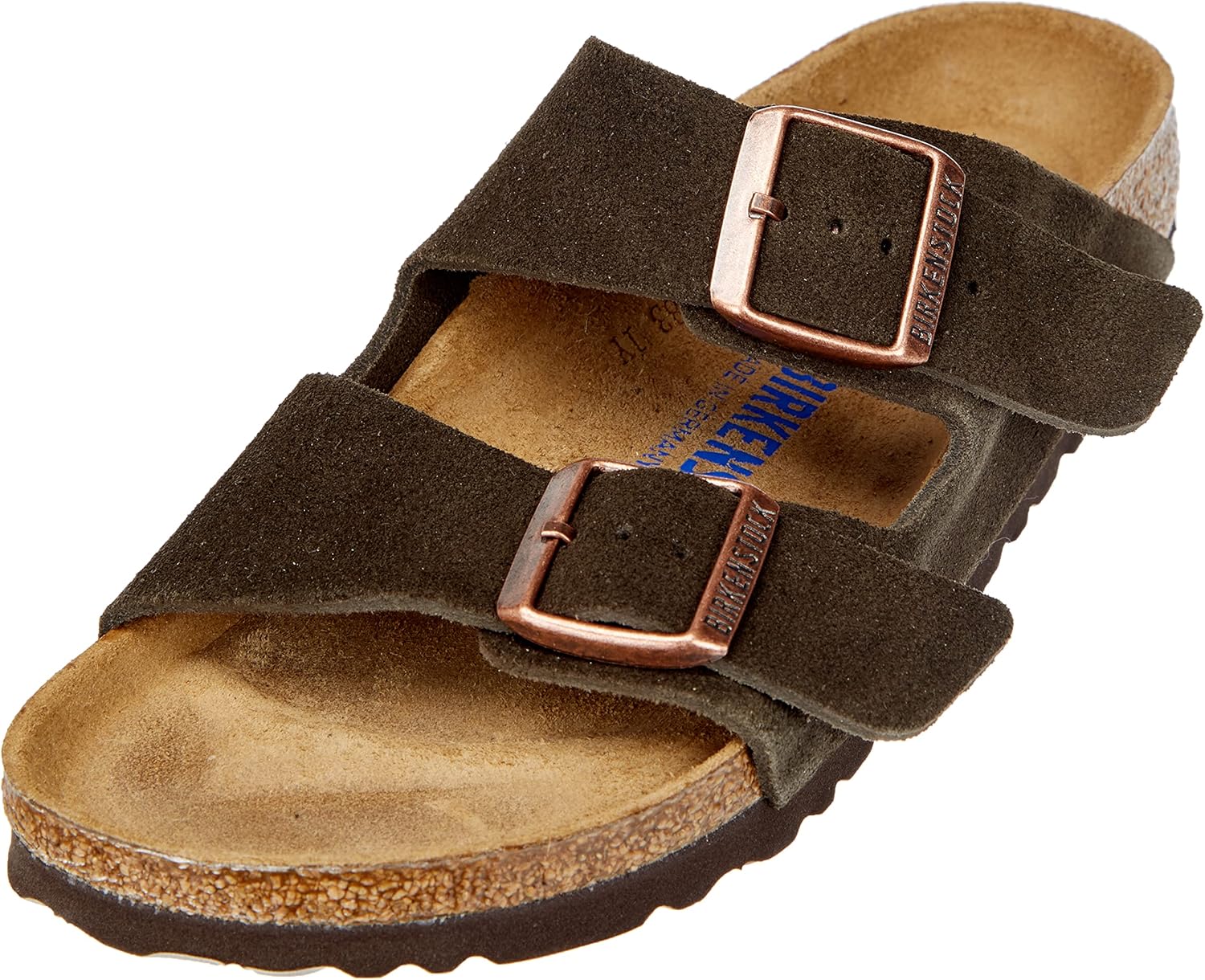 

Унисекс сандалии Birkenstock Arizona на слайде, мокко