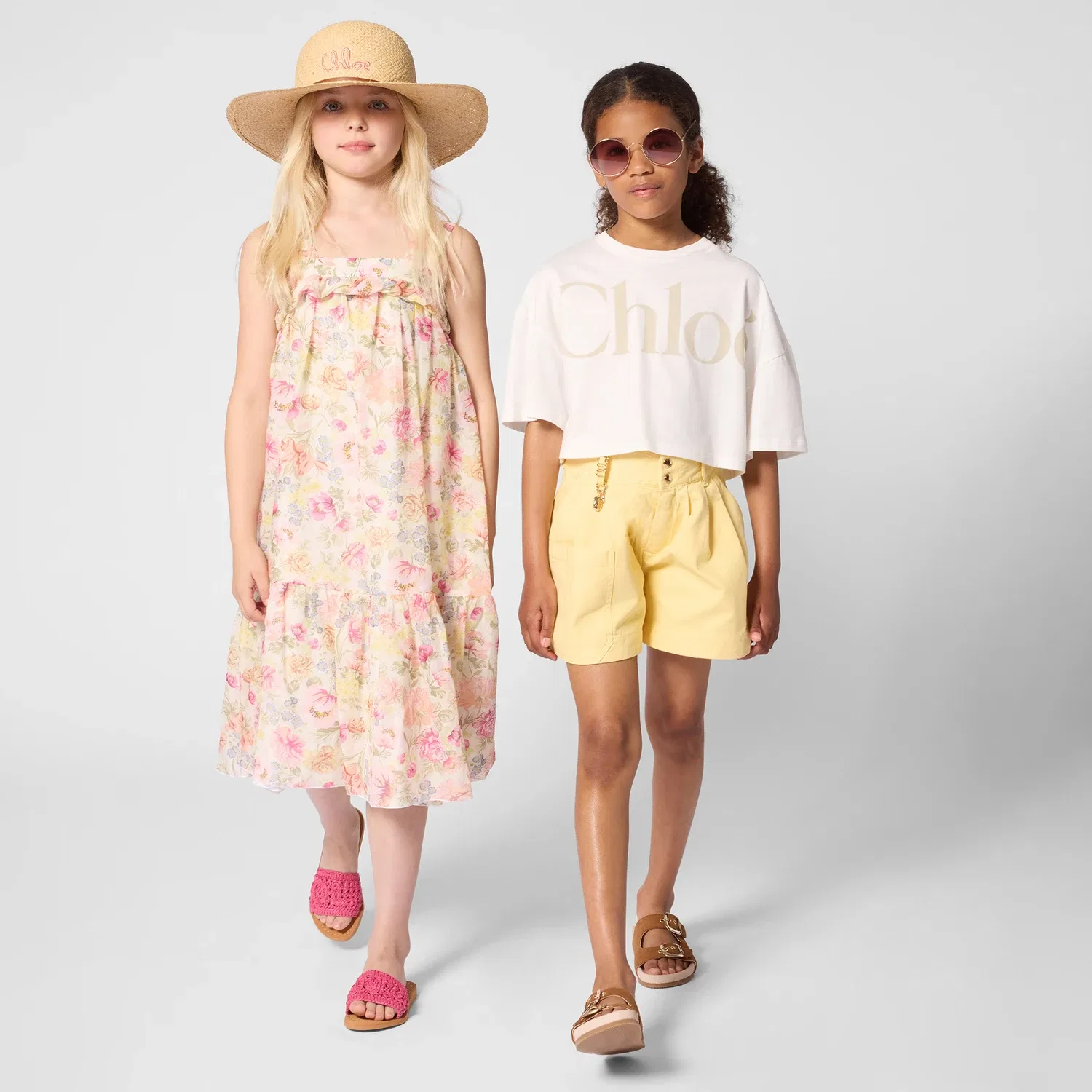 Футболка с короткими рукавами Chloe Kids, белый — фото 4