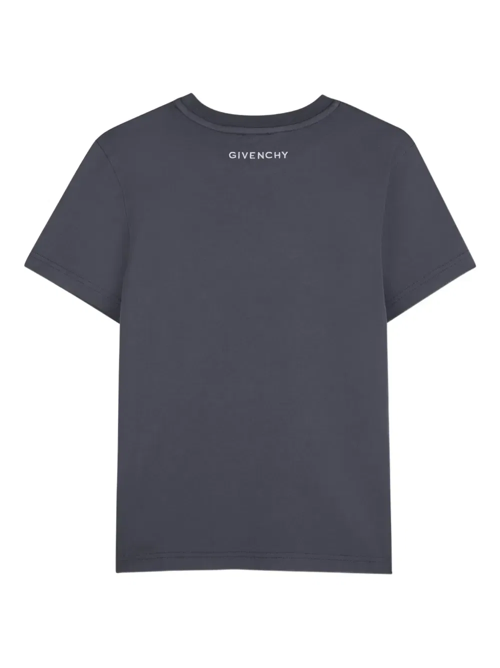 Футболка с графичным принтом Givenchy Kids, серый — фото 2