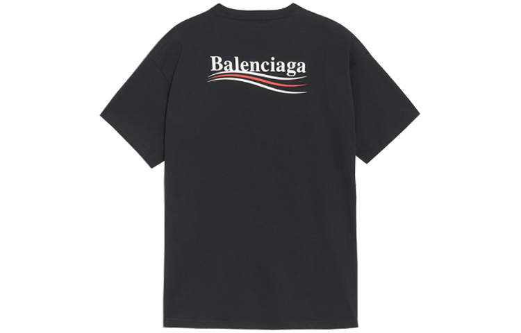 Футболка для политической кампании Balenciaga, черная — фото 3