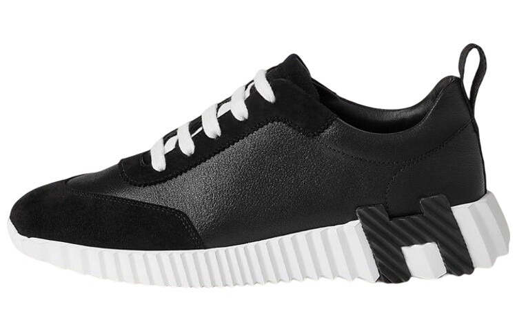 

HERMES Bouncing Lifestyle Shoes Women's Low-top Black