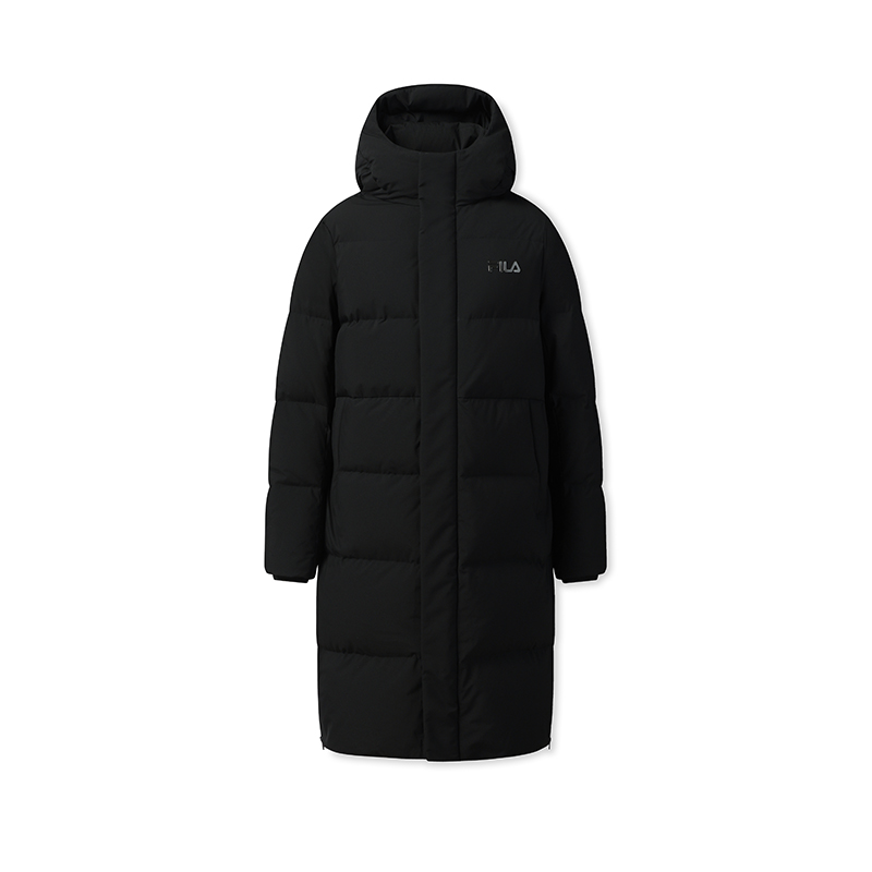 

FILA Оригинальная пуховая куртка унисекс, Jet Black