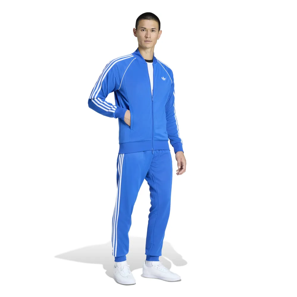 Толстовка adidas Originals SST на молнии, синий — фото 4