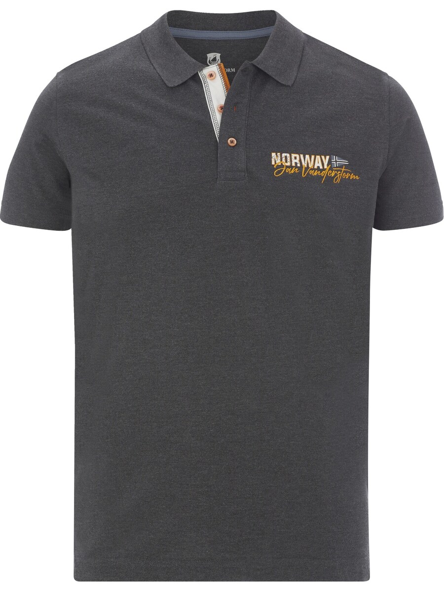 

Рубашка Jan Vanderstorm Jakov, темно-серый