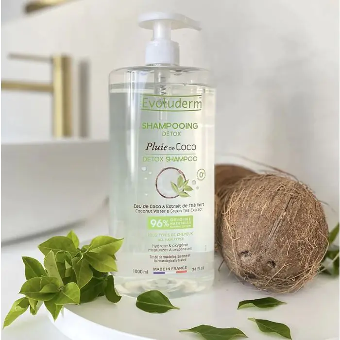 

Шампунь Champú Détox Pluie de Coco Evoluderm, 1000