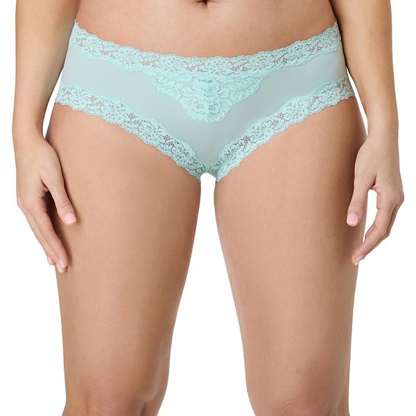 

Женские повседневные кружевные трусики-хипстеры dmplch Maidenform, Blue Spearmint
