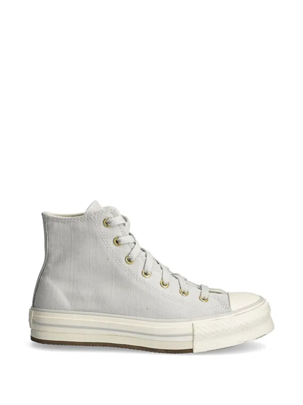 Кроссовки Chuck Taylor All Star Eva Lift на платформе Converse Kids, серый — фото 2