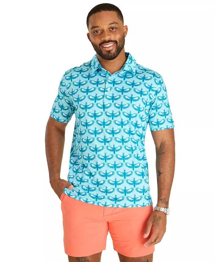 

Мужская поло The Birds Of A Feather Performance Chubbies, синий