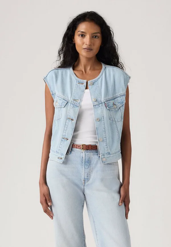 Укороченный жилет без воротника в стиле 90-х Levi'S, Of Course — фото 2