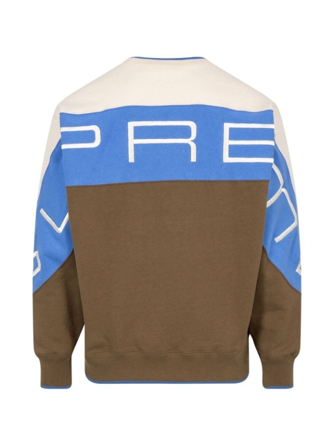 Supreme толстовка с круглым вырезом, нейтральный цвет — фото 3