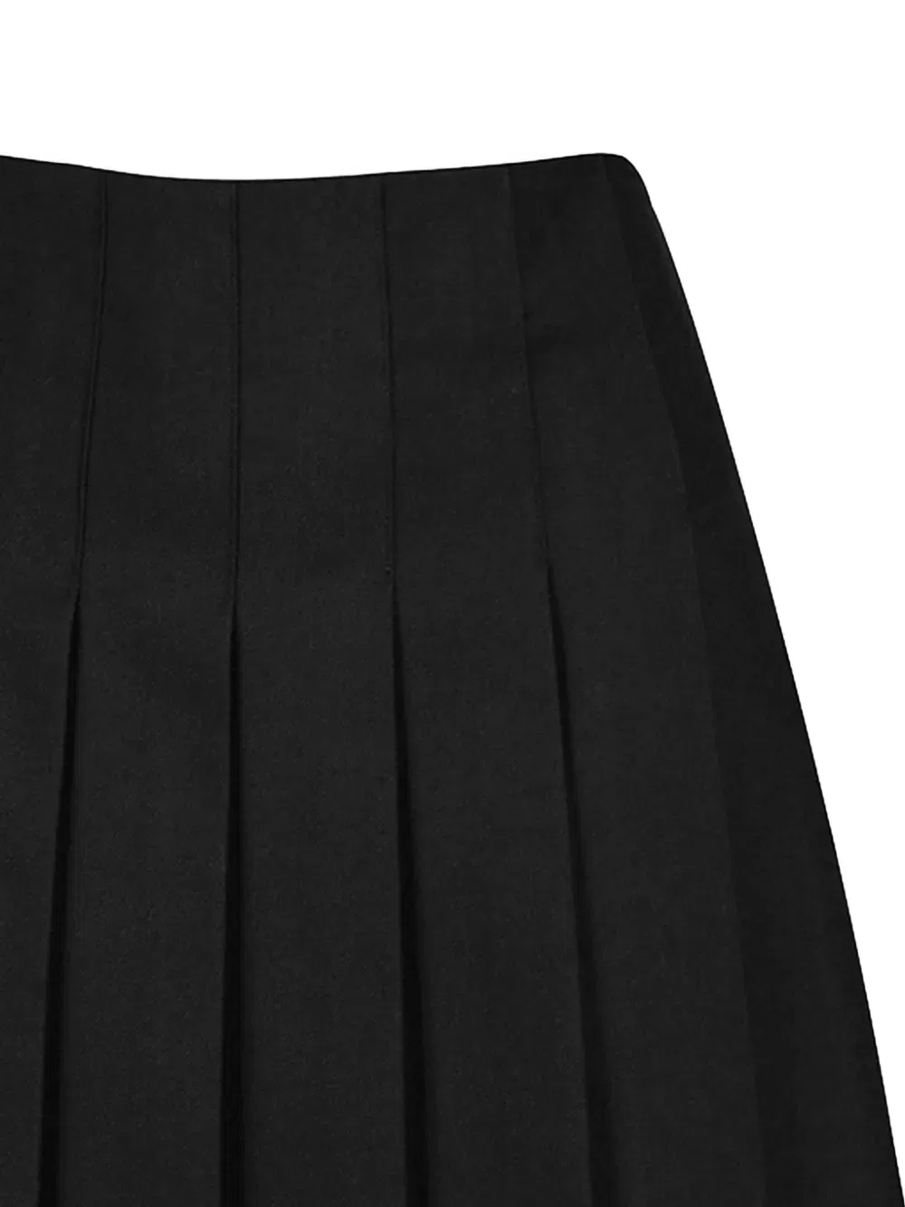 Складчатая юбка, прошитая по нити Zeco Schoolwear Kids, черный — фото 3