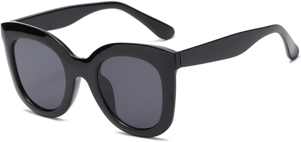 

Винтажные женские овальные солнцезащитные очки, солнцезащитные очки для мужчин с защитой от УФ-излучения UV400, очки для вождения, классические коричнево-черные очки LJTJTAV, Black