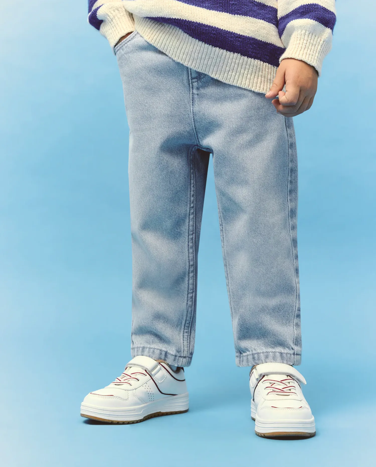 Базовые джинсы для мальчика Kids El Corte Inglés, небесно-голубой — фото 2