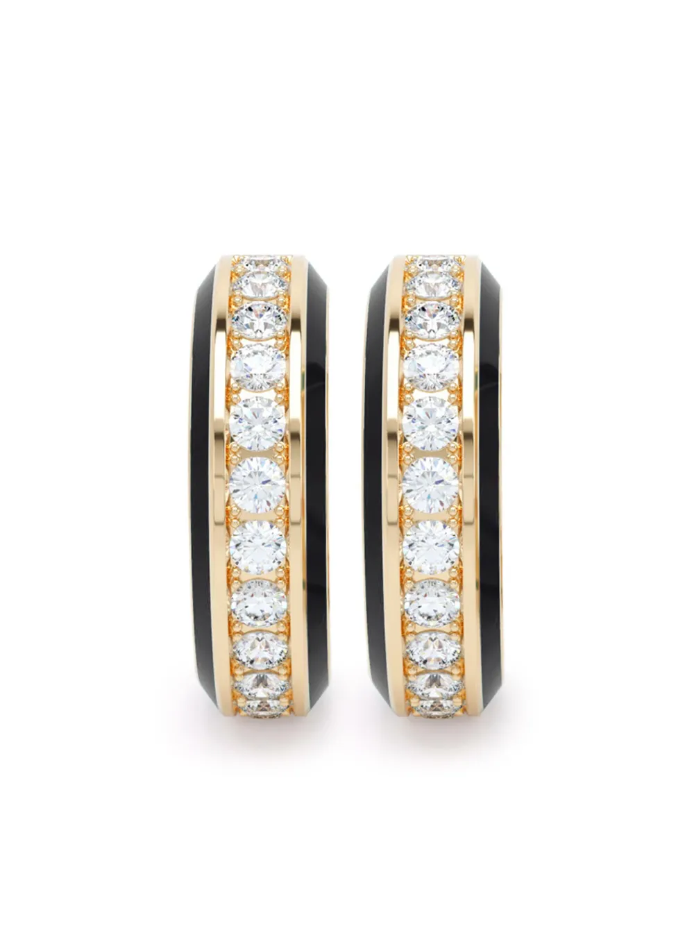 

Серьги Eternity из желтого золота с бриллиантами LOEV, золотой