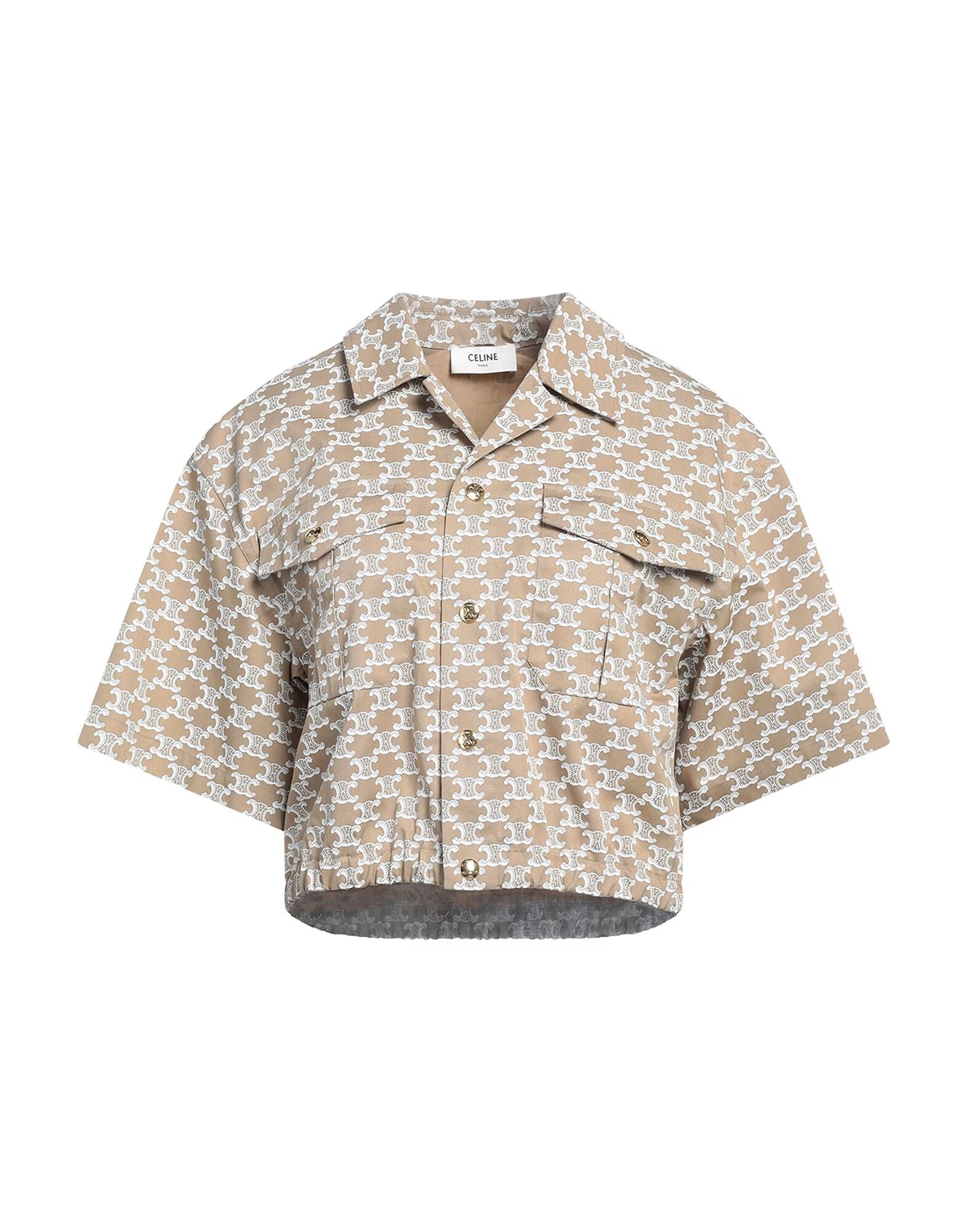 

Рубашка Celine, бежевый