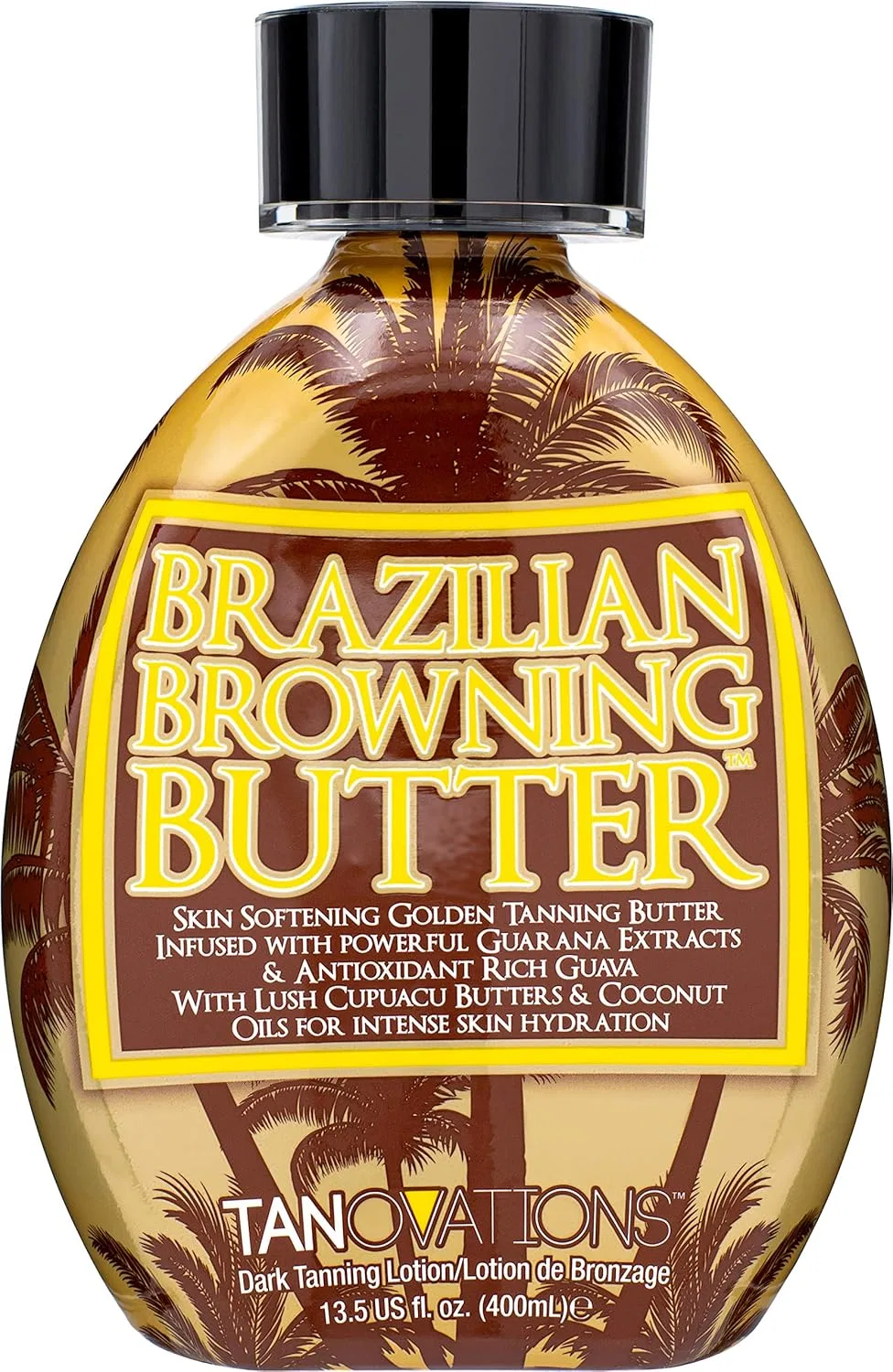 Лосьон для загара Ed Hardy Brazilian Browning Butter Dark Tanning Lotion, 13.5 унций Ed Hardy