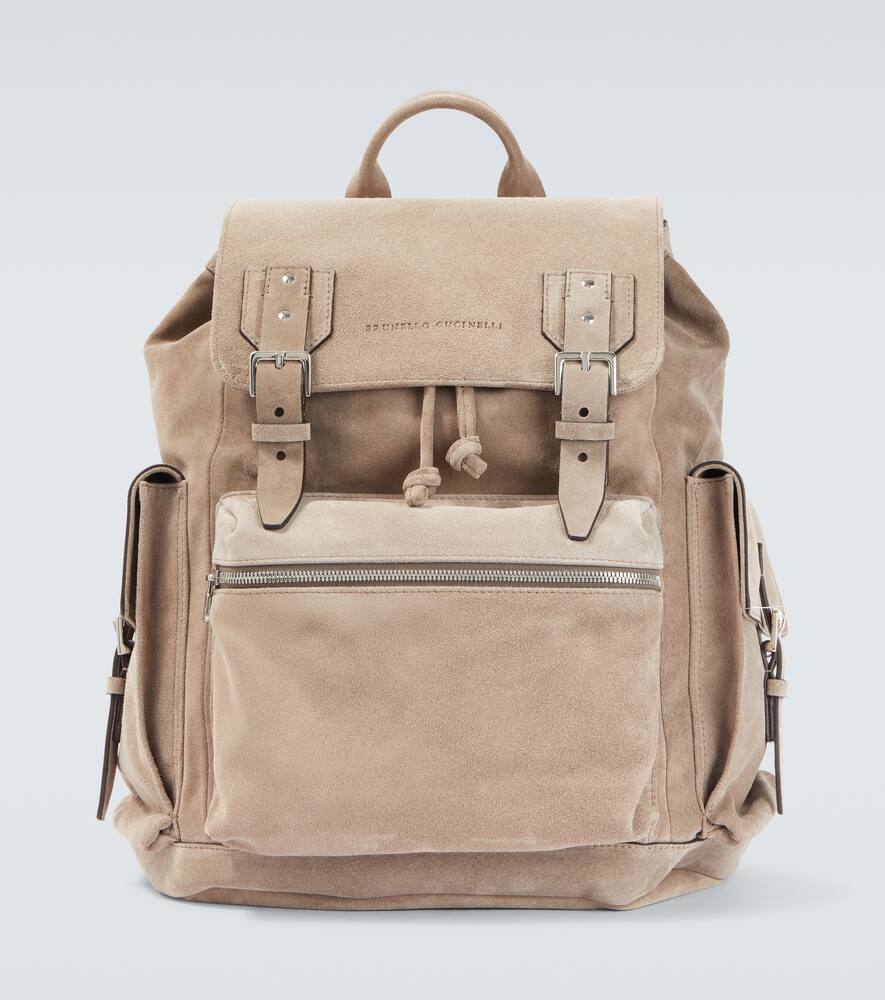 

Замшевый рюкзак Brunello Cucinelli, Ossido