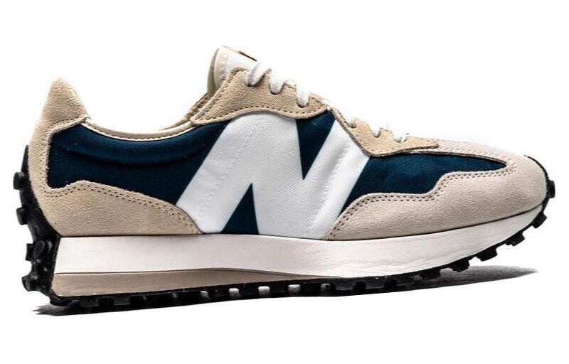 Кроссовки New Balance NB 327, бежевый/темно-синий — фото 4