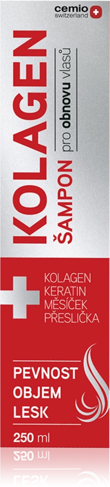 

Коллагеновый шампунь для поврежденных и ломких волос Cemio, 250 мл