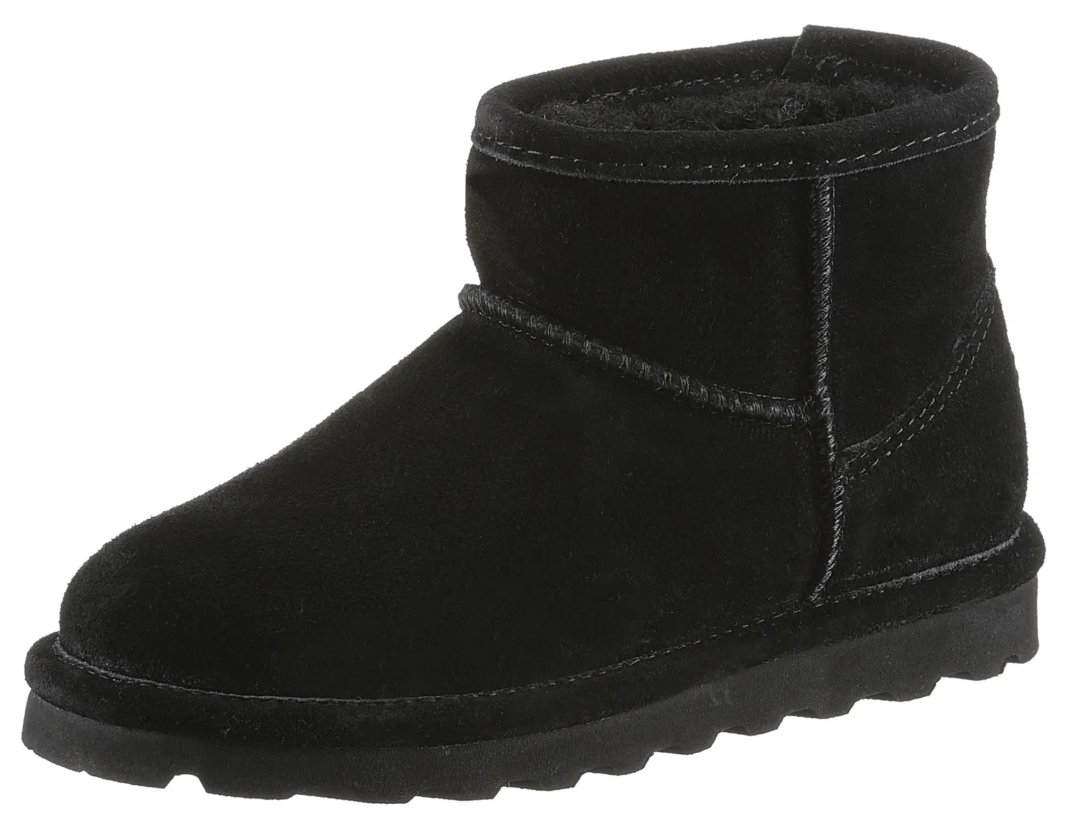 

Слипоны Bearpaw "ALYSSA YOUTH", с овечьей шерстью, черный
