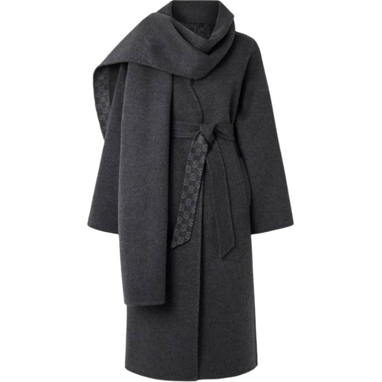 

GUCCI Женское серое пальто, Gray