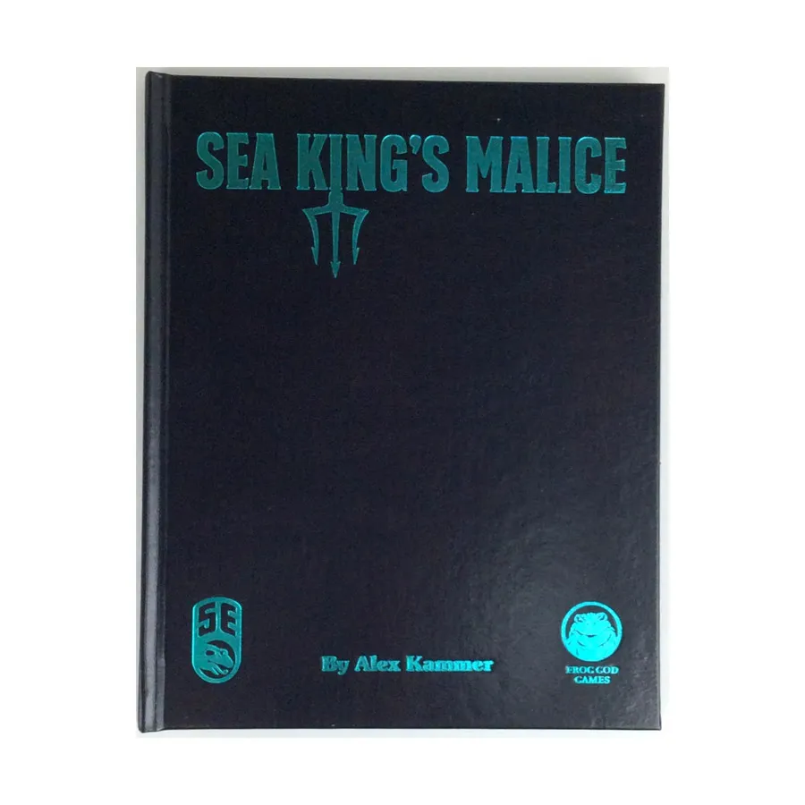 

Sea King's Malice (5E) (Leatherbound Special Edition), D&D 5e Adventures, Sourcebooks & Supplements (Frog God Games), твердый переплет