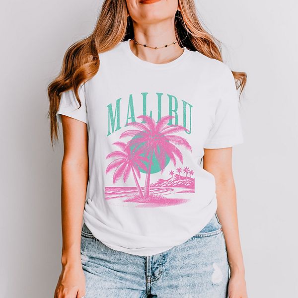 

Футболка с коротким рукавом Retro Malibu с пальмой Simply Sage Market