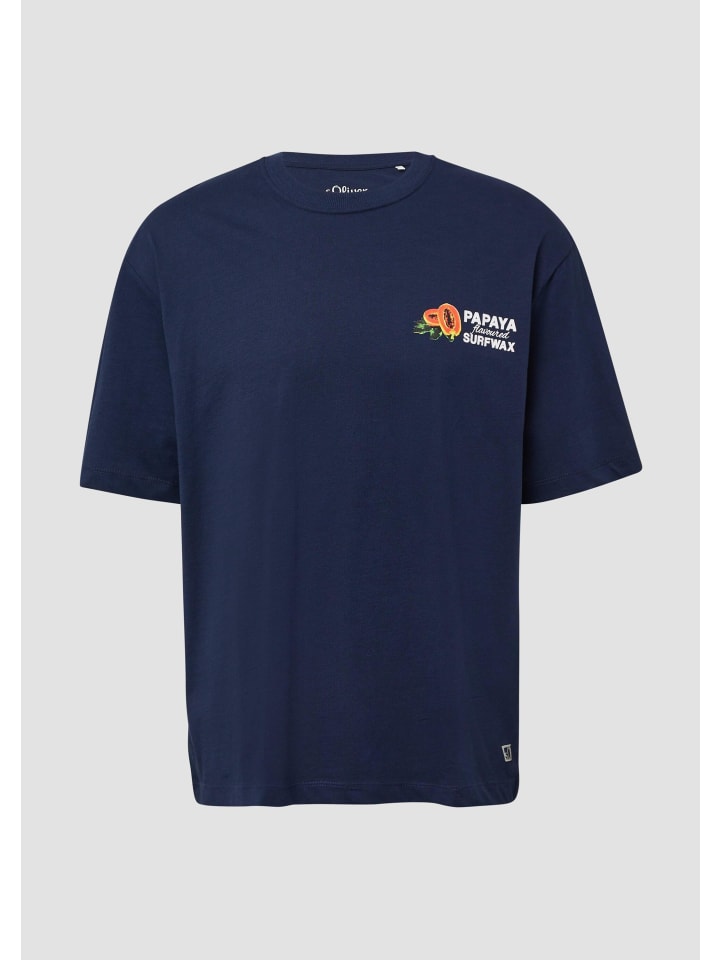 

Футболка цвета 58D1_глубокий синий s.Oliver