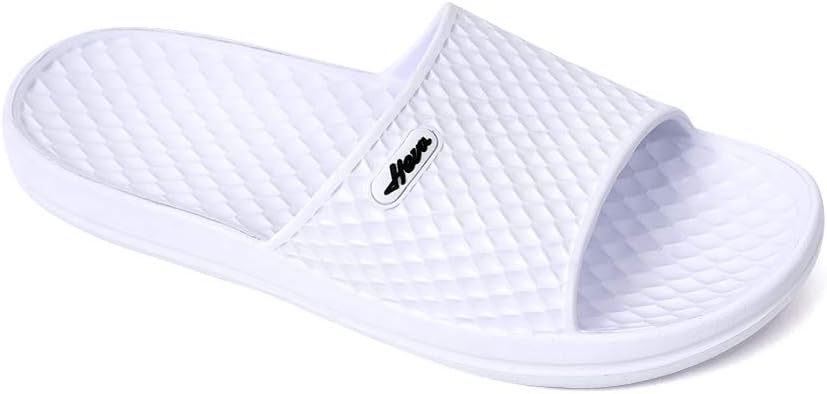 

Мужские шлепанцы для душа FUNKYMONKEY, для дома и пляжа, противоскользящие, белый