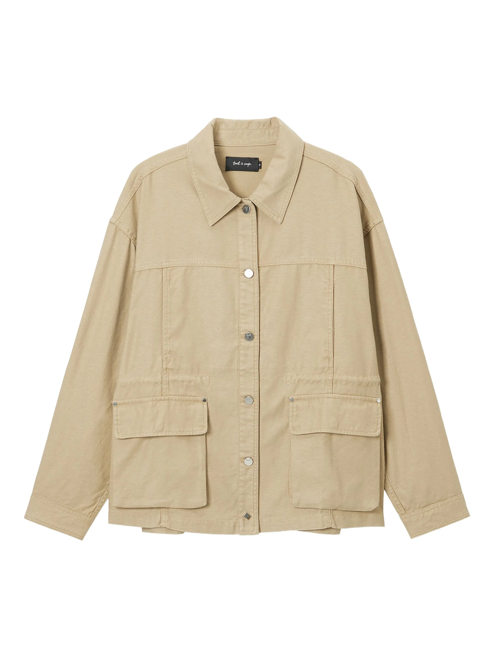 

Куртка с карманами Tout A Coup, бежевый