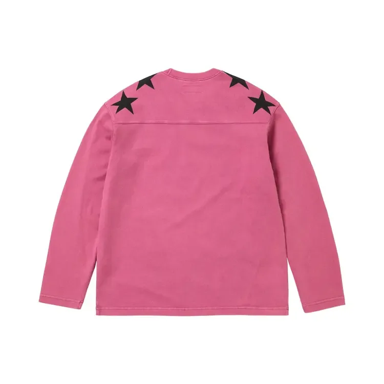 Футболка с длинными рукавами Supreme x Playboy, розовая — фото 2