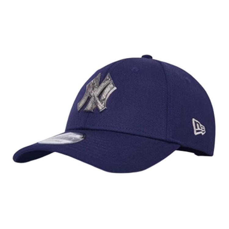 

New Era Бейсболка из овечьей шерсти унисекс синяя, Blue