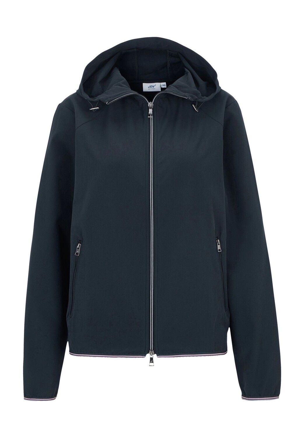 

Куртка тренировочная Лавиния, капюшон, молния двусторонняя, женская JOY sportswear, синий