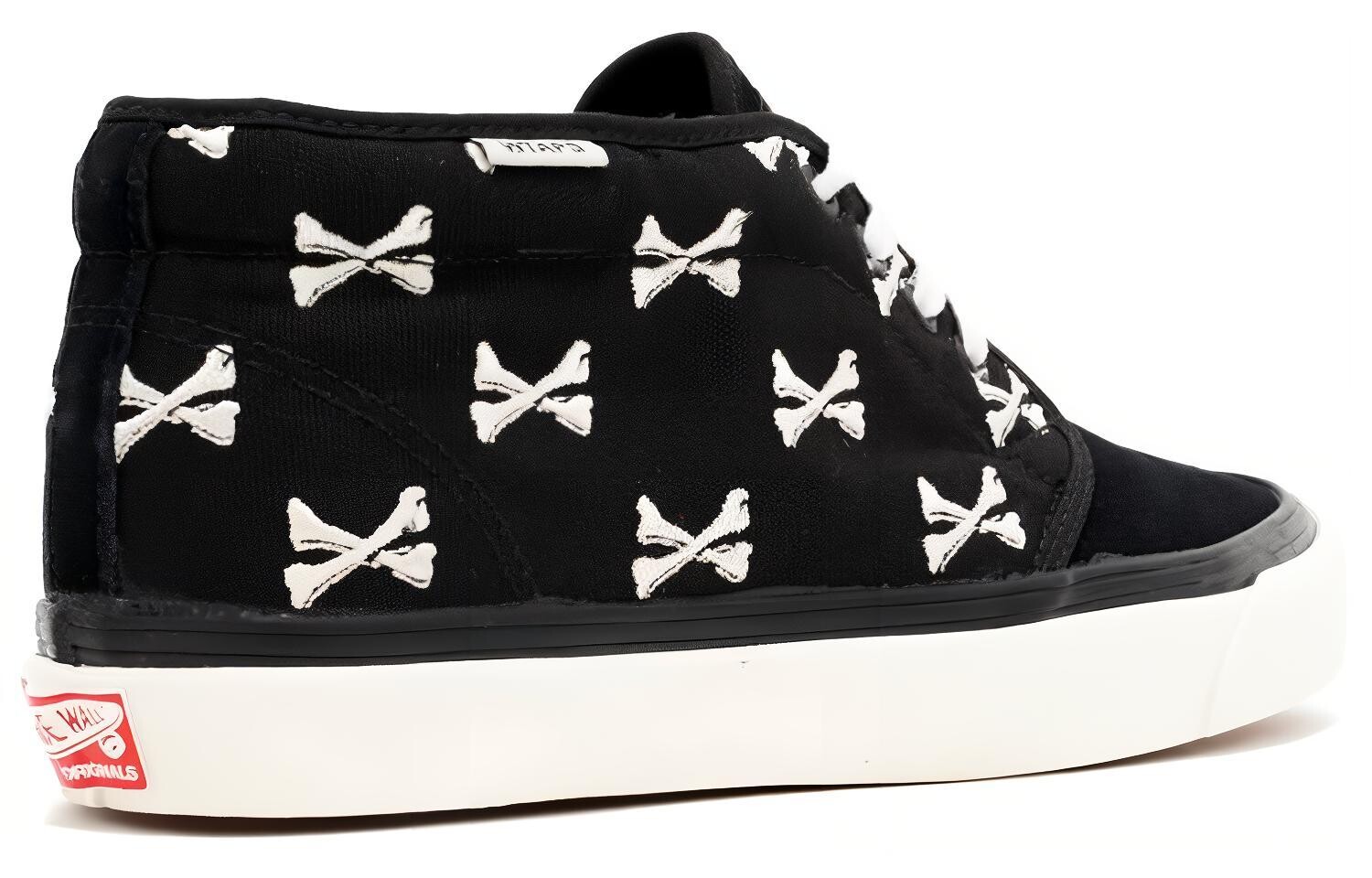 Кроссовки Vans Chukka Boot Wtaps Black Crossbones — фото 4