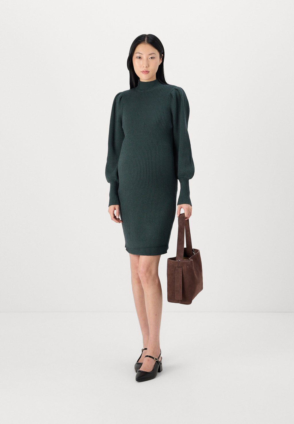 

Платье-джемпер OLMKATIA DRESS ONLY MATERNITY, темно-зеленый