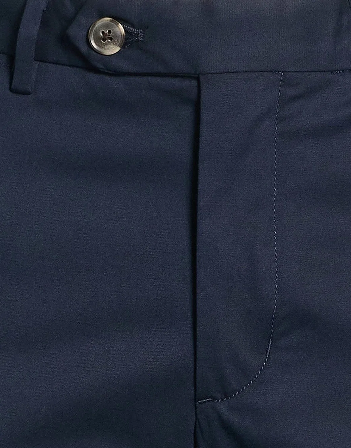 Брюки чинос твиловые Tommy Hilfiger синие — фото 4
