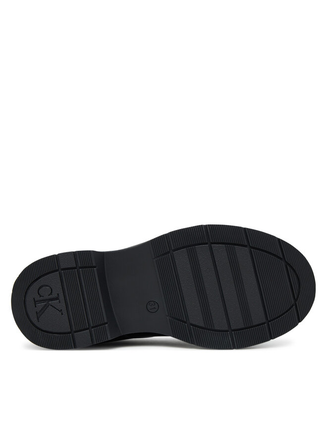 Туфли оксфорды Low Cut Lace-Up Shoe V3X4-83182-1453 S Calvin Klein, черный — фото 4