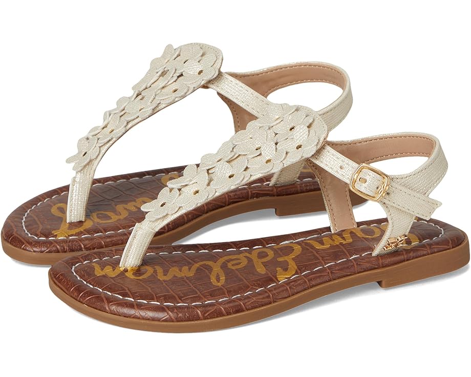 

Сандалии Sam Edelman Kids Gigi Floral, золотой