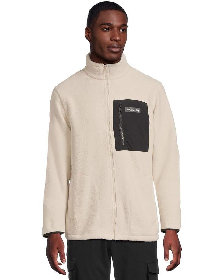 

Мужская флисовая куртка Columbia Jasper Ridge Pebbled Full Zip, Dark Stone/Black