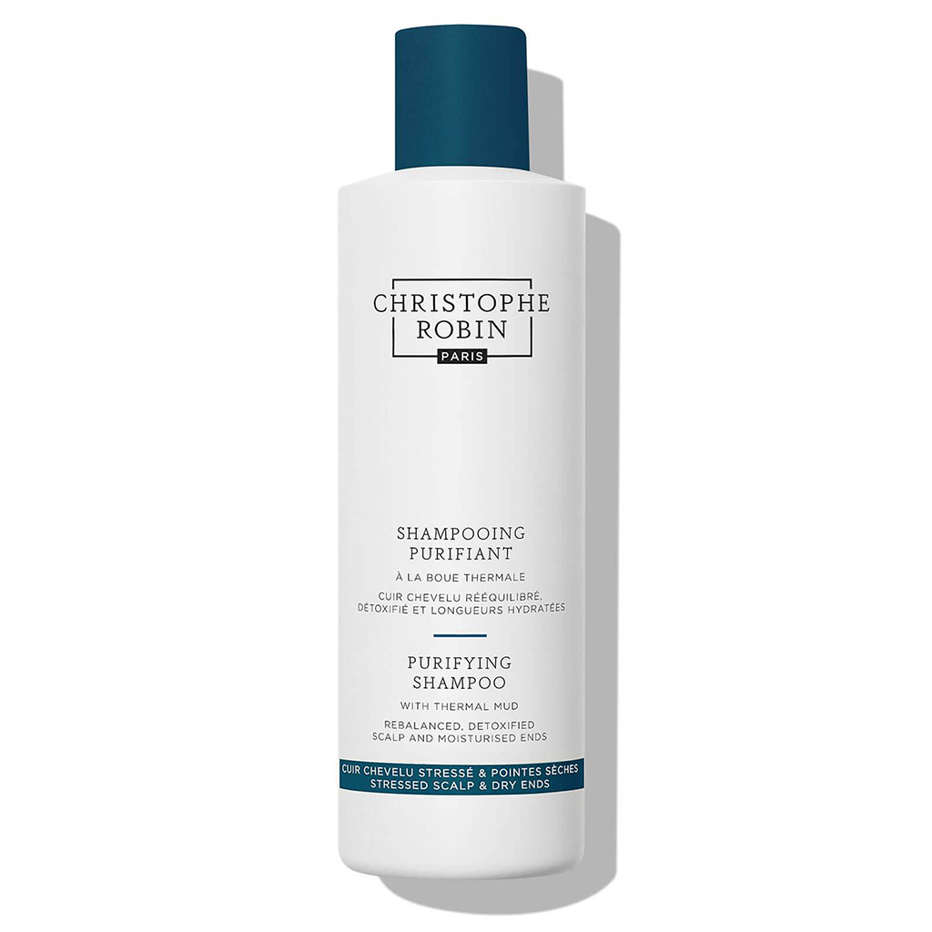 

Очищающий шампунь для волос с глиной purifying shampoo with thermal mud Christophe Robin, 250 мл