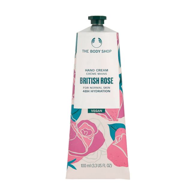 Крем для рук с британской розой The Body Shop, 100 мл