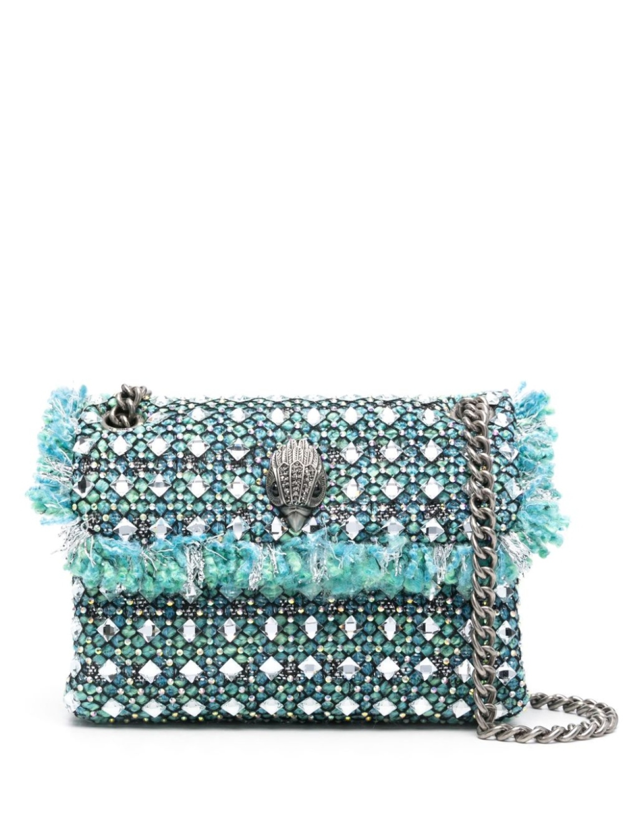 

Kurt Geiger London мини-сумка на плечо Kensington, зеленый