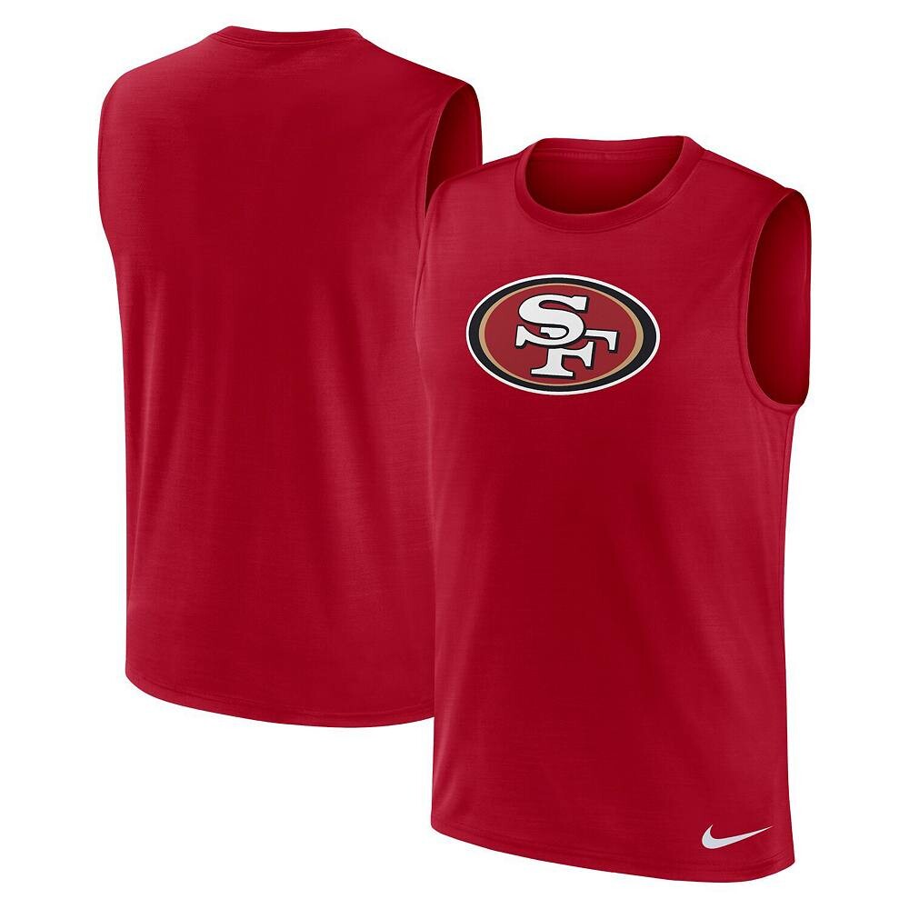 

Мужская майка Nike Scarlet San Francisco 49ers Blitz Legend Muscle Perform, красный