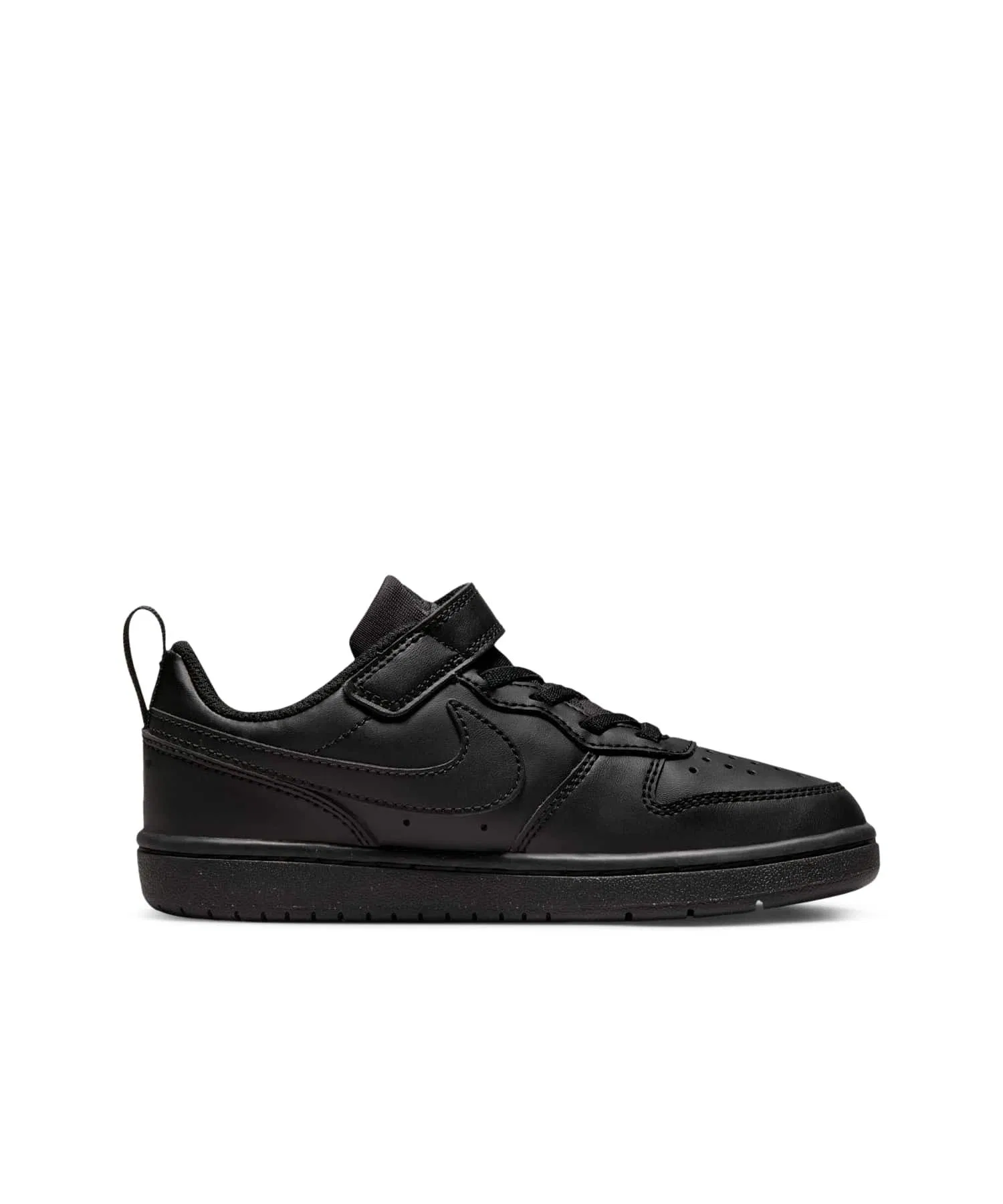 Детские кроссовки Nike Court Borough Low Recraft DV5457-002 Чёрные — фото 4