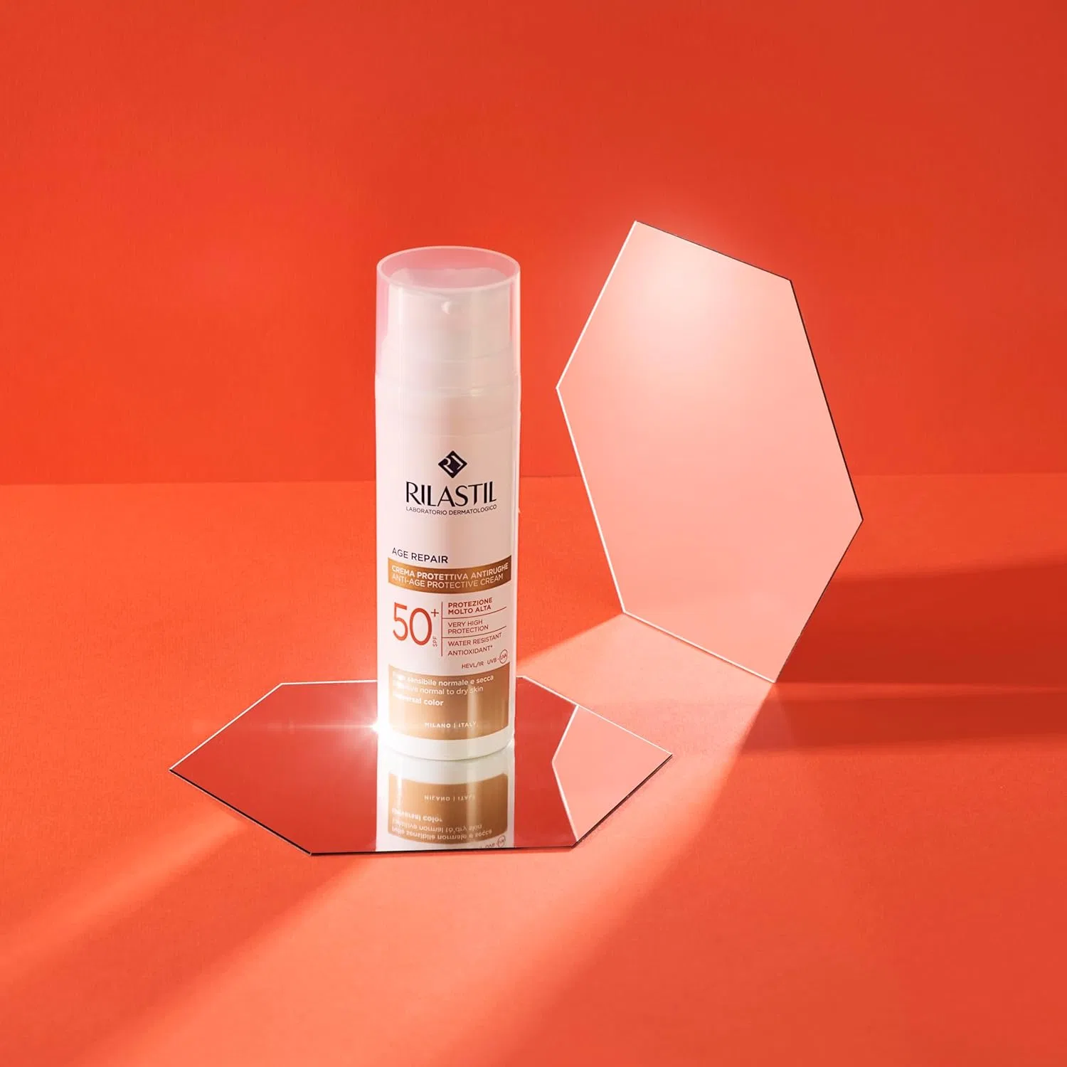 Тонирующий солнцезащитный крем «Age Repair 50 Colour» 50 мл от Rilastil Rilastil — фото 3